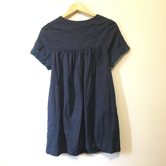 Lowry's Farm Japan 100% Cotton Babydoll Mini Dress - Picture 5 of 16